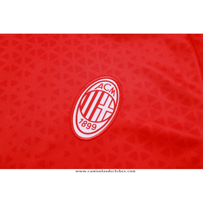 Fato de Treino
 AC Milao
 2023/24 Manga Curta
 Vermelho
 - Calcas Curta
